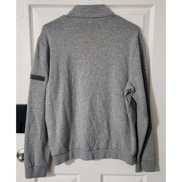Bugatchi Platinum Half-Zip  Mock Neck Size S - Picture 4 of 5